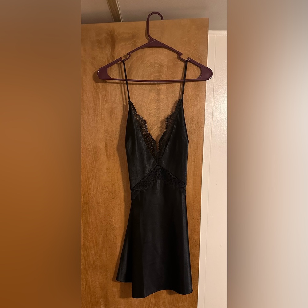 Satin night slip